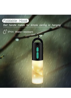 SYOSI Camping String Lights Multifunctional Camping Atmosphere Light Rechargeable Lantern with String Light 33Ft IP44 Waterproof Camping Lights Portable Flashlight for Camping Hiking Emergency  - Image 3