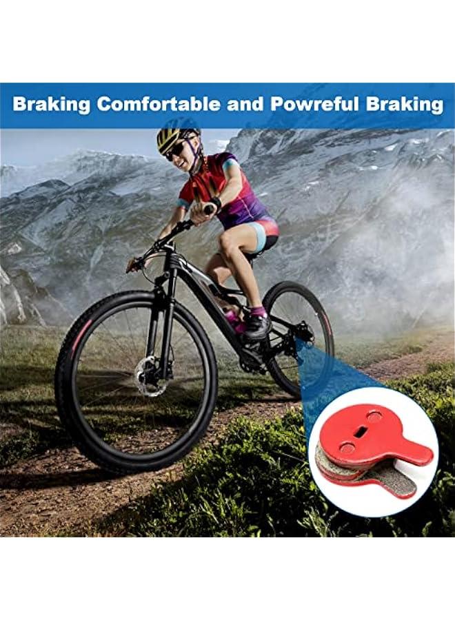 Scooter Brake Pads, Bikes Brake Pads, 4Pairs Gum Semi Metal Bikes Brake Pads, Bikes Brake Pads, Bikes Disc Brake Pads for BB5 M446 Electric Bikes - Image 5