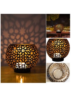 ARNOTEC Candle Holder, Tea Light Candlestick Retro, Decorative Hollow Candles Stand for Indoor Outdoor Events, Parties, Centerpieces, Ramadan，Wedding Decorations  - Image 3