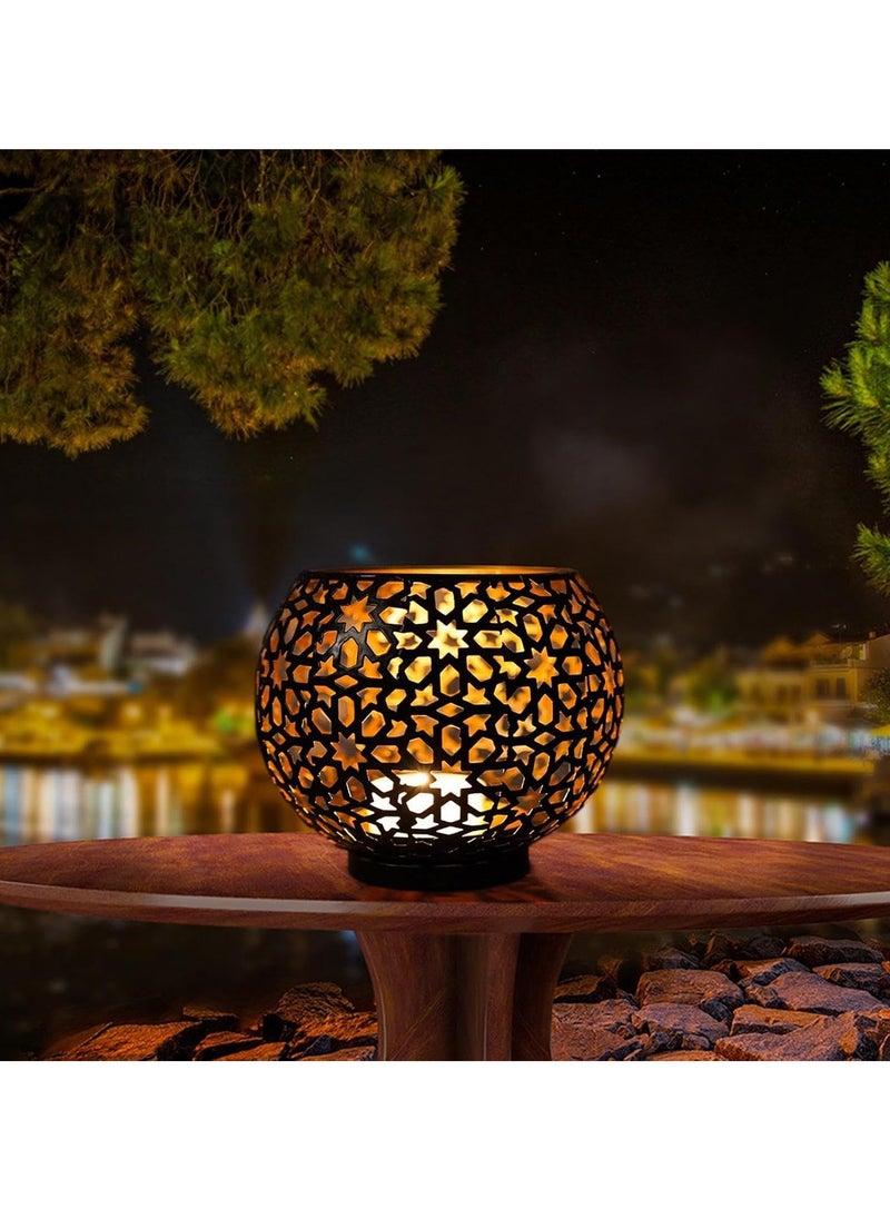 ARNOTEC Candle Holder, Tea Light Candlestick Retro, Decorative Hollow Candles Stand for Indoor Outdoor Events, Parties, Centerpieces, Ramadan，Wedding Decorations  - Image 4