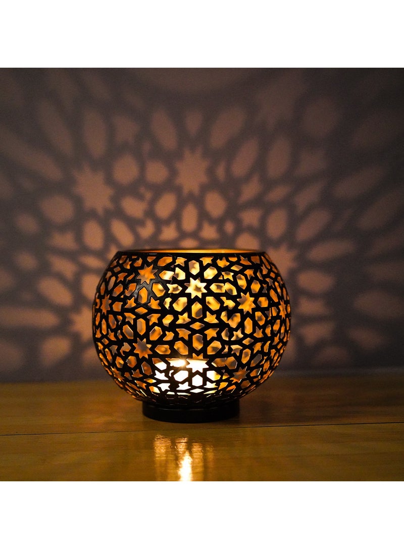 ARNOTEC Candle Holder, Tea Light Candlestick Retro, Decorative Hollow Candles Stand for Indoor Outdoor Events, Parties, Centerpieces, Ramadan，Wedding Decorations  - Image 5