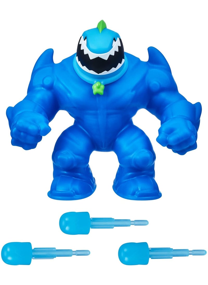 GOO JIT ZU - Heroes of Goo Jit Zu Stretch and Strike Thrash Mobile – Speed & Attack Action Vehicle with Missile Launcher - Image 1