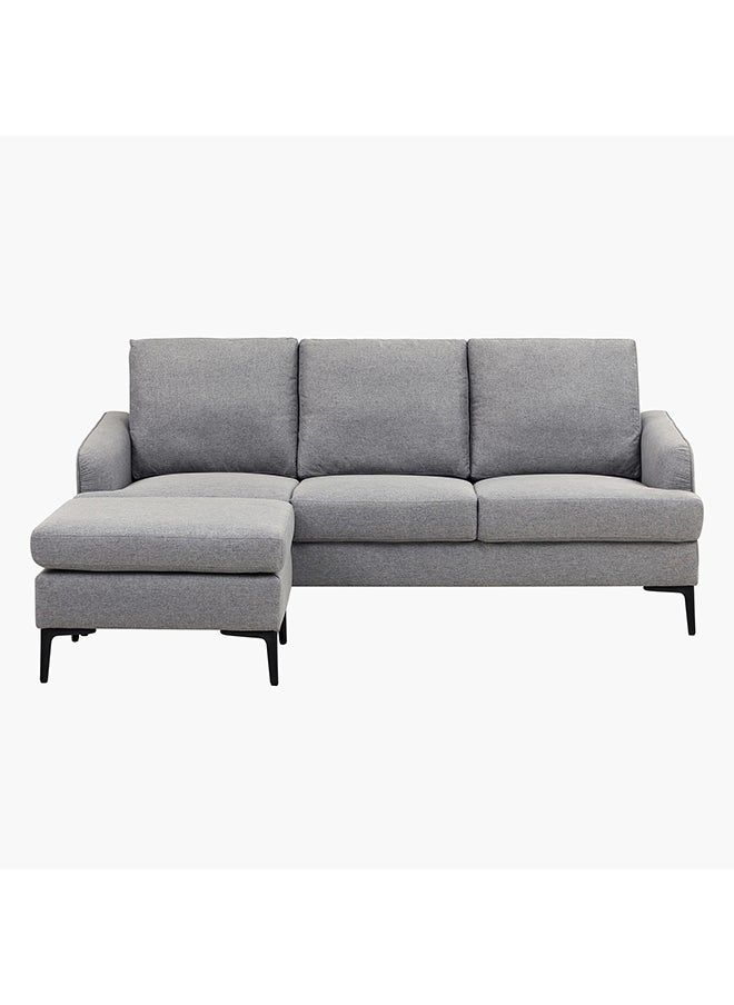 Home Box أريكة زاوية برايم قابلة للعكس مع وسادتين مقاس 81 × 84 × 184 سم  - Image 2