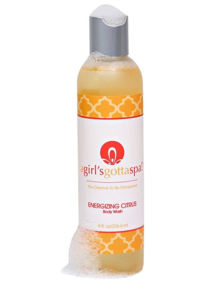 A Girl's Gotta Spa! Sulfatefree Natural Body Wash Citrus Essential Oils 100% Vegan Crueltyfree Moisturizing Shower Gel  - Image 2