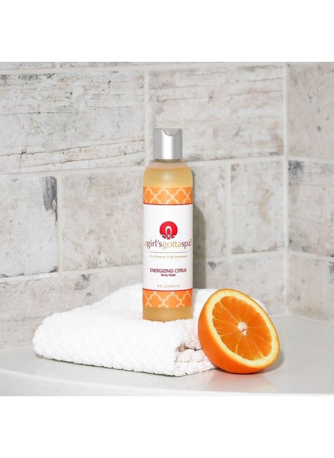 A Girl's Gotta Spa! Sulfatefree Natural Body Wash Citrus Essential Oils 100% Vegan Crueltyfree Moisturizing Shower Gel  - Image 3
