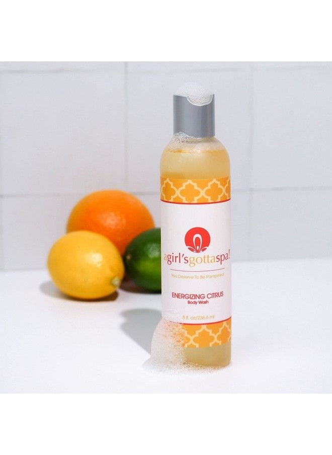 A Girl's Gotta Spa! Sulfatefree Natural Body Wash Citrus Essential Oils 100% Vegan Crueltyfree Moisturizing Shower Gel  - Image 5