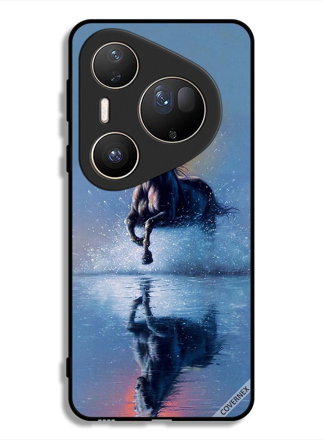Covernex Huawei Pura 80 Ultra Protective Case Cover Horse Running In Water Art - Image 1