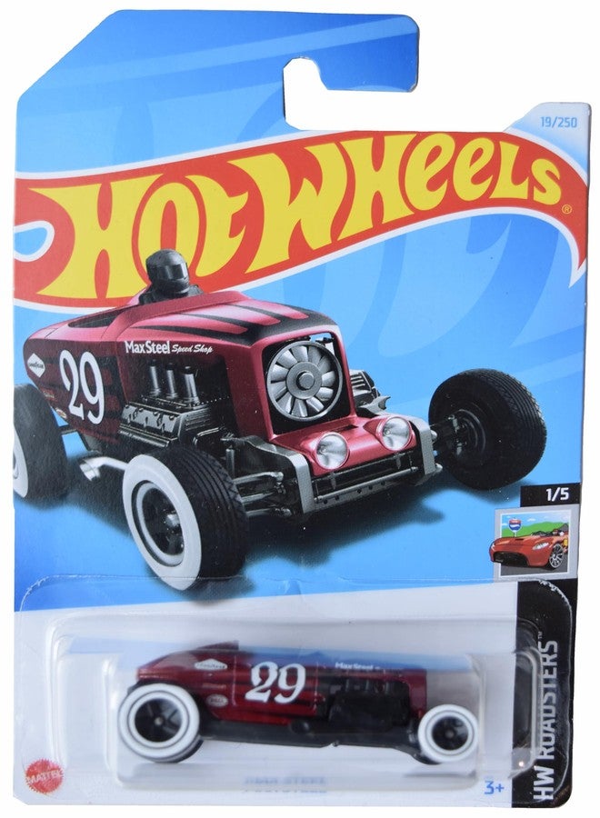 Hot Wheels Max Steel, HW Roadsters 1/5 [red] 19/250