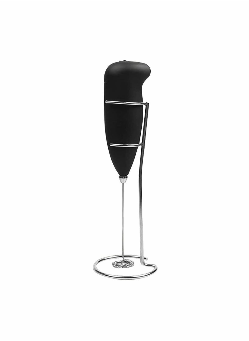 Y&D Milk Frother With Stand Handheld Egg Mixer Whisk Foamer Mini Blender for Coffee Frappe Latte Matcha  - Image 1