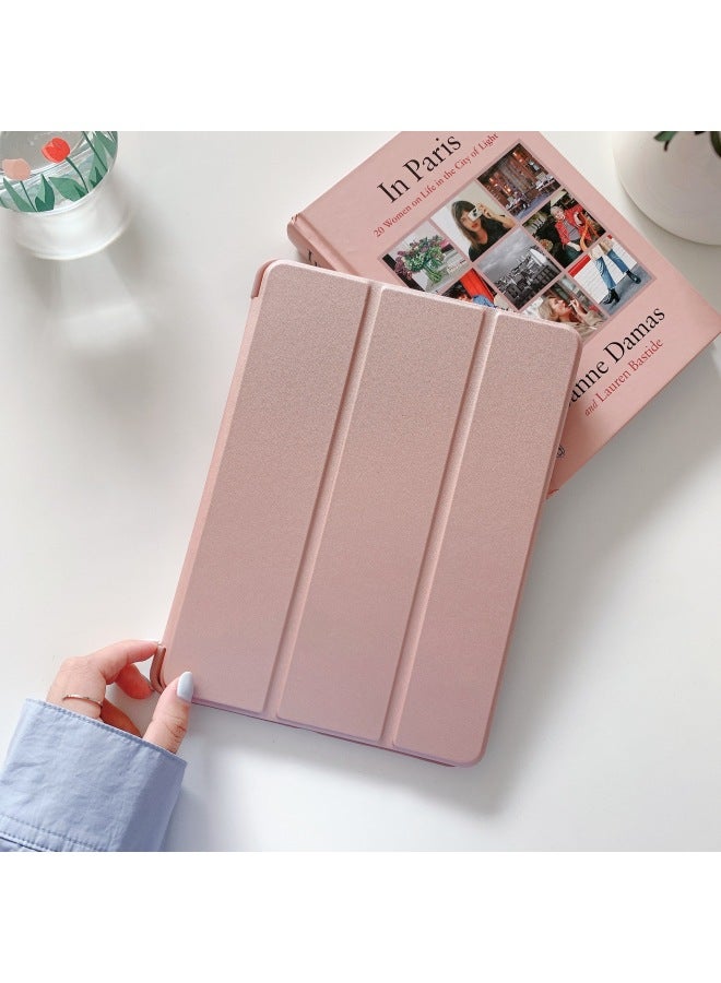 Applicable To Ipad Pro11 Protective Case Silicone Heat Dissipation 10.2 Lightweight Air54 All-inclusive Drop-resistant 9.7-inch Soft Case-Color:Rose Gold-Applicable Model:iPad Air4/Air5/Air 11 Inch 2024 (universal)