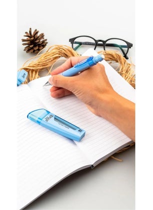 Serve Deep 0.7 mm Mechanical Pencil Sky Blue - 0.7 mm Nib & Eraser  - Image 2
