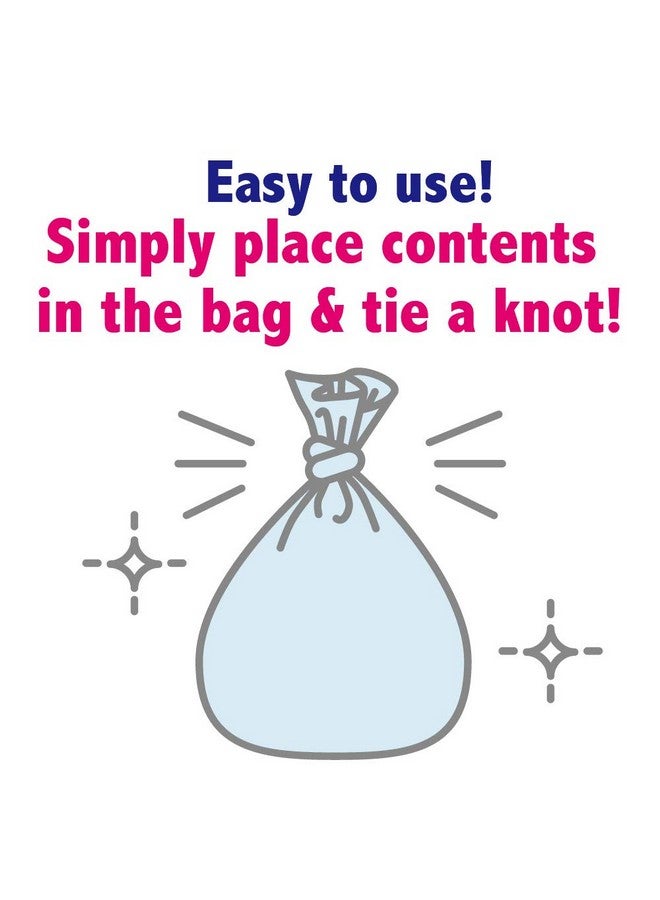 بوس أكياس التخلص من فضلات القطط من BOS Amazing Odor Sealing - متينة وغير معطرة [المقاس: M، اللون: أزرق فاتح] (90 كيسًا، عبوة من قطعة واحدة) (90 كيسًا) - Image 3