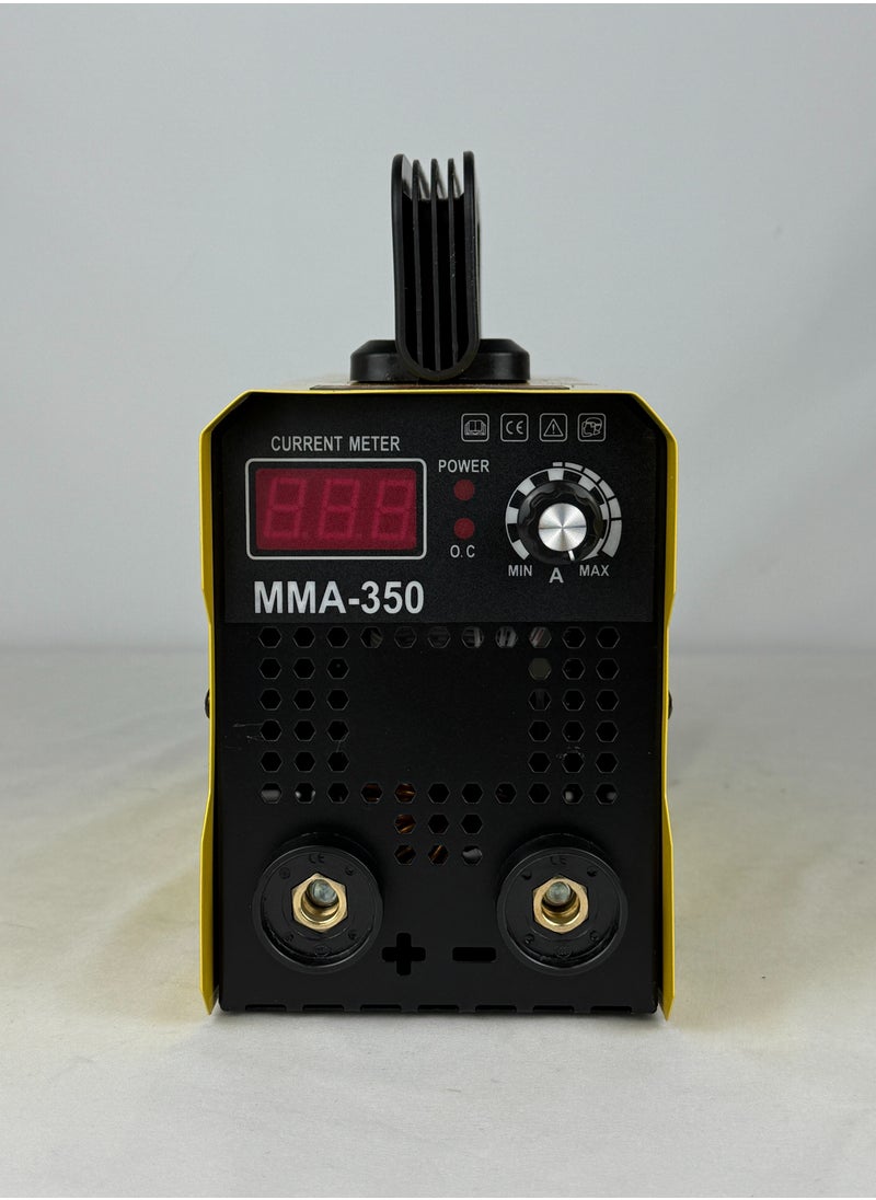 WINSEE Mini rod welding machine, equipped with 1.8-meter welding wire, 1.2-meter grounding wire, welding mask, steel brush, gloves and 3 welding rods  - Image 2