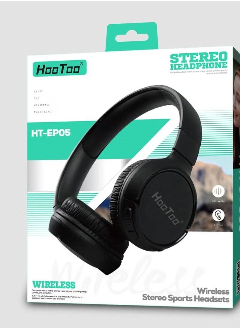 wierless stereo sports Hootoo headset black HT-EP05 - pzsku/ZC1B0C308ADC5FA9E7AB9Z/45/_/1686395143/985c5235-5807-4e34-b430-73a55005c2c0