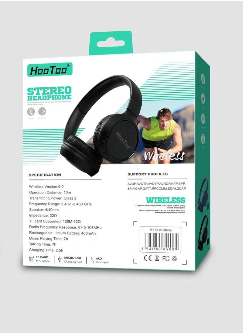 wierless stereo sports Hootoo headset black HT-EP05 - pzsku/ZC1B0C308ADC5FA9E7AB9Z/45/_/1686395148/0c79b95d-f8af-4c59-af2f-f133ecc1e150