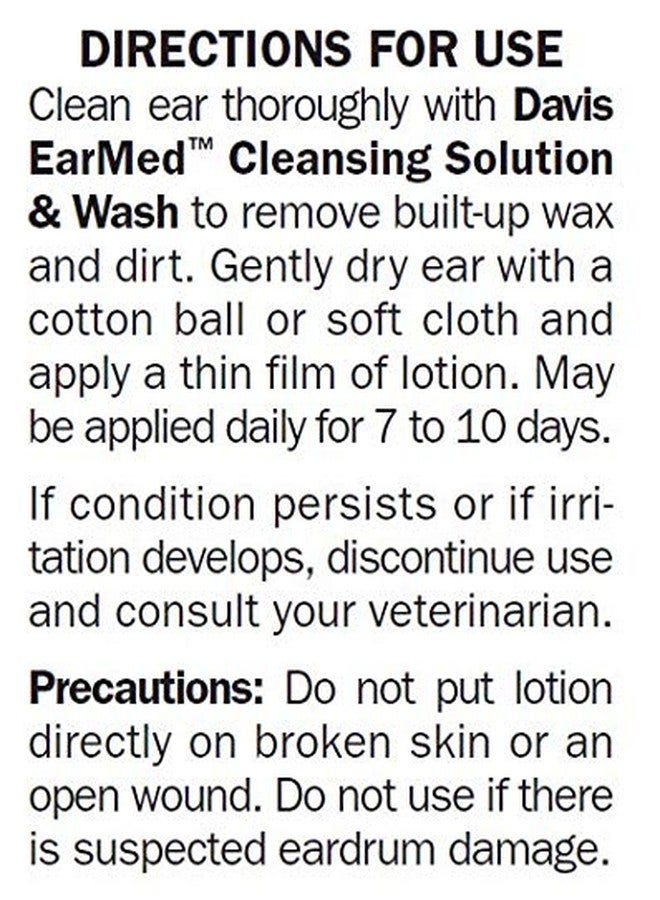 Davis Manufacturing Davis EML02 EarMed Mite Lotion for Pets, 2 oz - Image 4