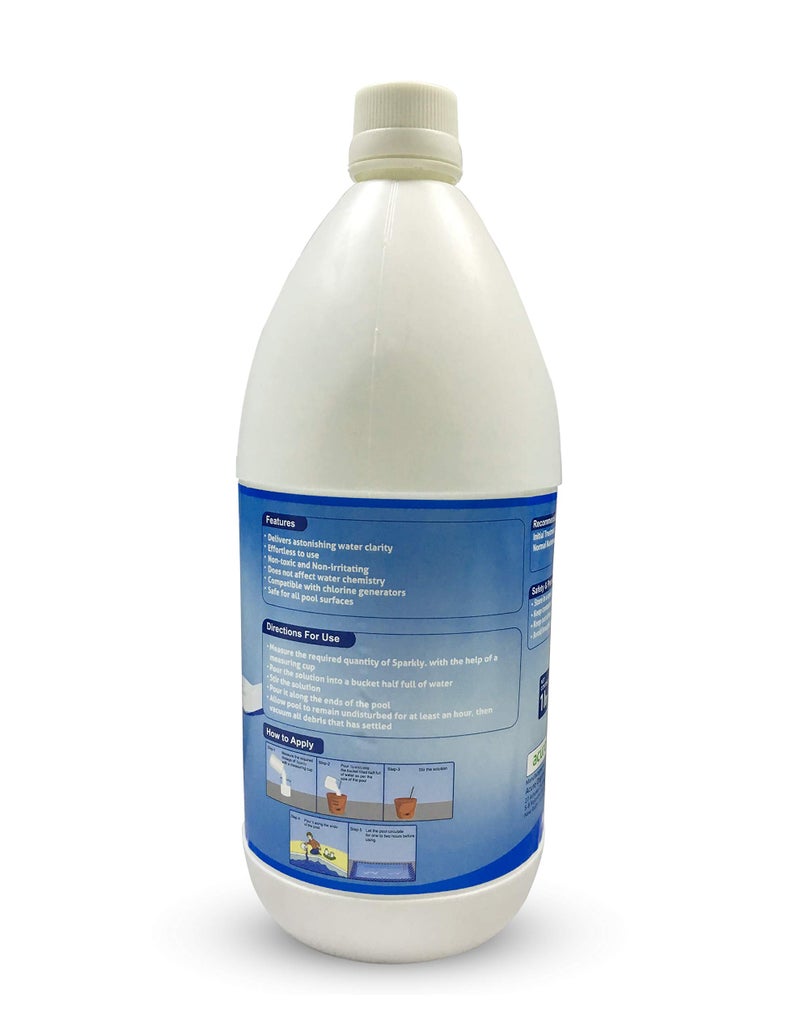 acuro Sparkly Swimming Pool Water Clarifier (1 L) - Image 2