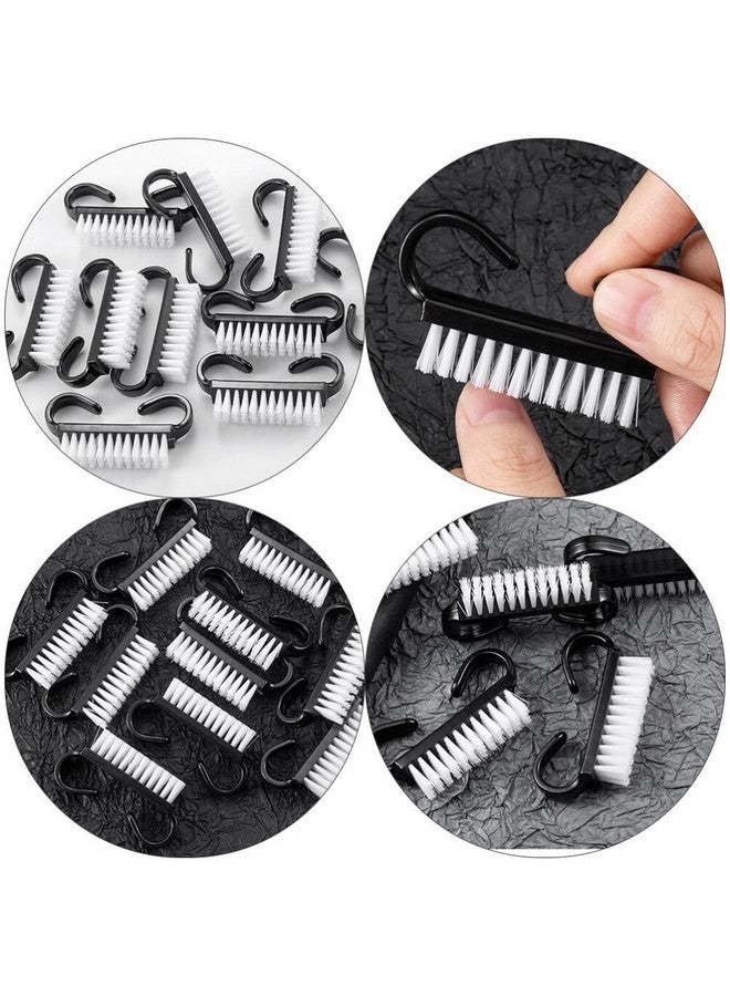 EXCEART Handle Grip Nail Brush 12Pcs Nail Dust Brushes Nail Cleaning Brushes With Handle Hand Fingernail Scrub Manicure Brushes - Image 3
