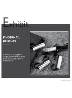 EXCEART Handle Grip Nail Brush 12Pcs Nail Dust Brushes Nail Cleaning Brushes With Handle Hand Fingernail Scrub Manicure Brushes  - Image 5