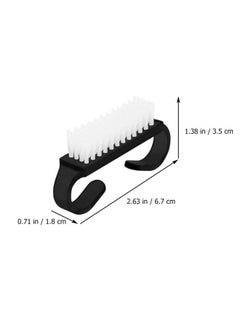 EXCEART Handle Grip Nail Brush 12Pcs Nail Dust Brushes Nail Cleaning Brushes With Handle Hand Fingernail Scrub Manicure Brushes  - Image 2