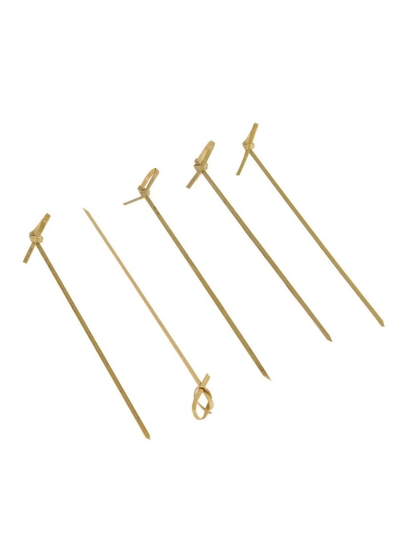 SKP Plastic Spiral Wooden Skewers – 18 cm – Pack of 50 