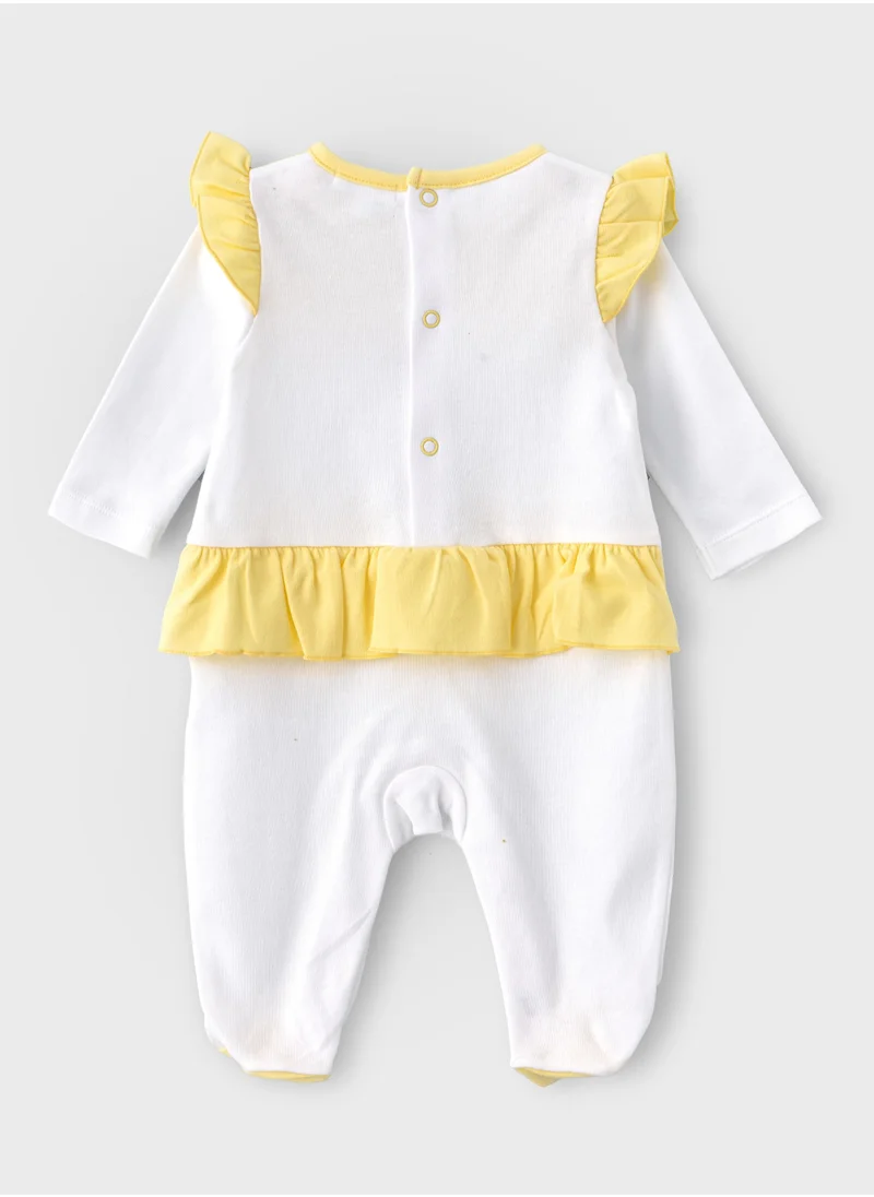 Boo Boo BooBoo Kids   Coverall Footed     100% Cotton