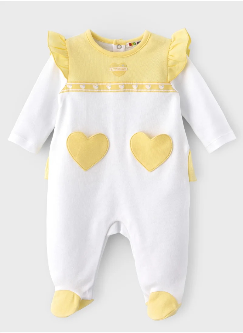 Boo Boo BooBoo Kids   Coverall Footed     100% Cotton