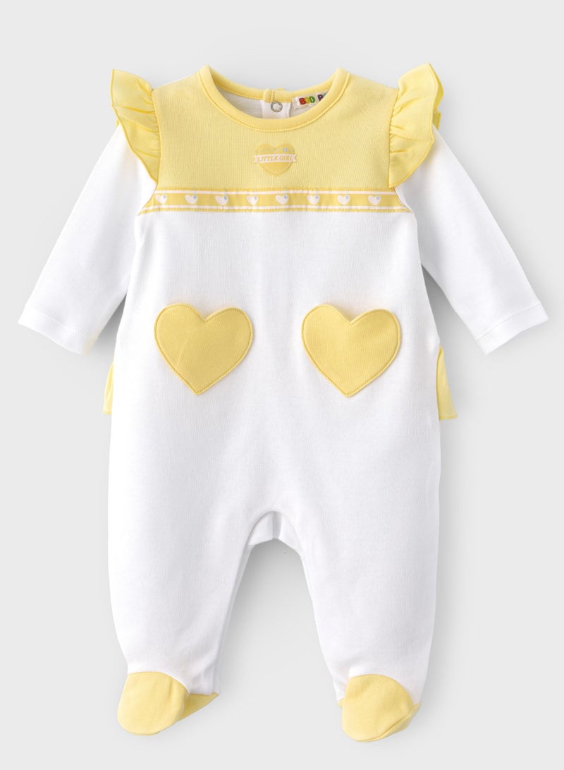 Boo Boo BooBoo Kids   Coverall Footed     100% Cotton  - Image 1