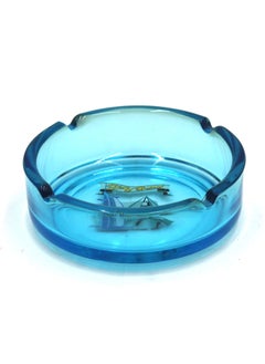 Antique Museum DUBAI SOUVENIR HANDMADE CRYSTAL ASHTRAY DUBAI VIEW DESGN MIXCOLOR-11X3CM BM2016  - Image 1