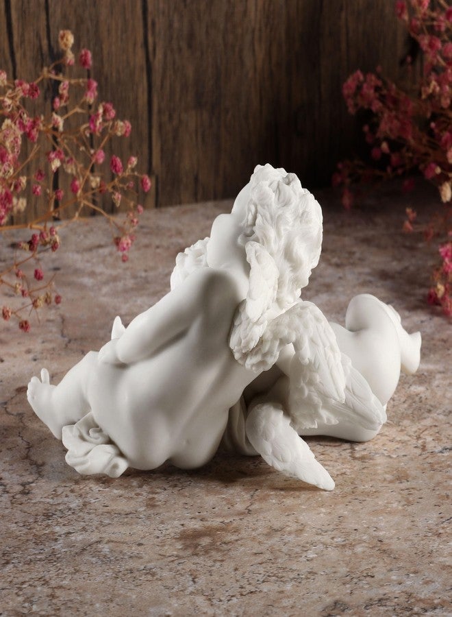 Veronese Design 4 3/8 Inch Twin Cherubs Resting Resin Sculpture - Image 3