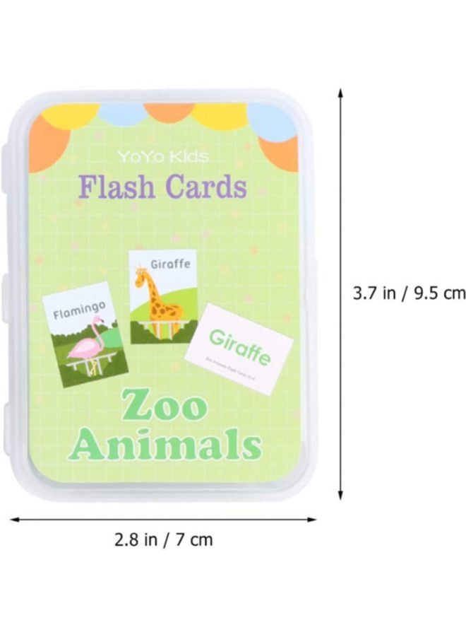 Children Learning Cards: Educational Flash Cards Pocket Card Preschool Teaching Cards for kids, Letters - Image 3
