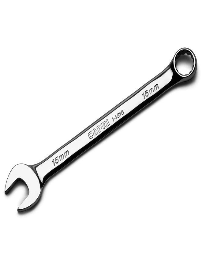 Capri Tools مفتاح ربط كابري تولز، 15 مم، 12 نقطة، متري، كروم (1-1315) - Image 1