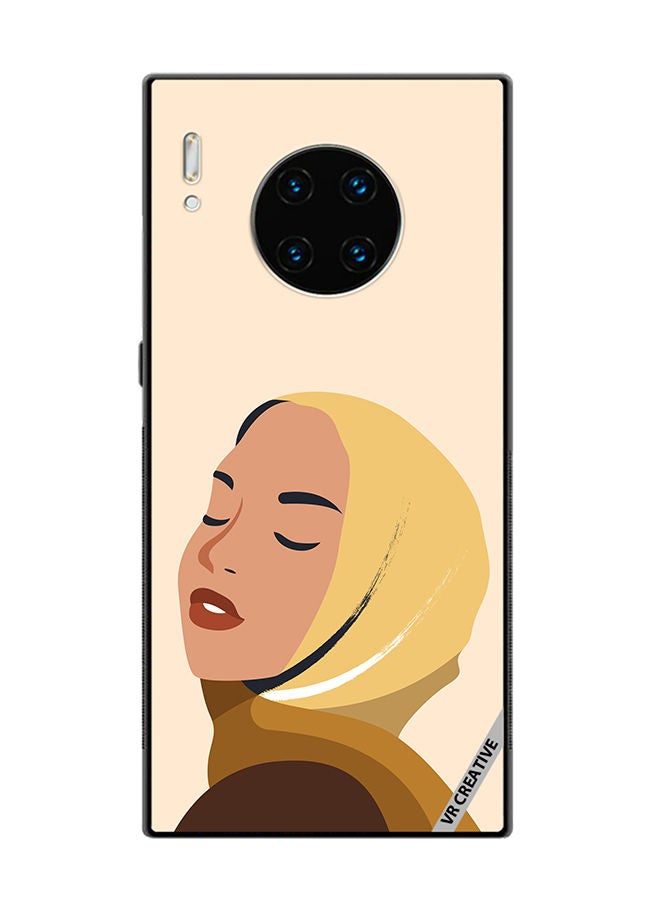 VR CREATIVE Protective Case Cover For Huawei Mate 30 Pro Cartoon Woman Shape Design Multicolour - Image 1