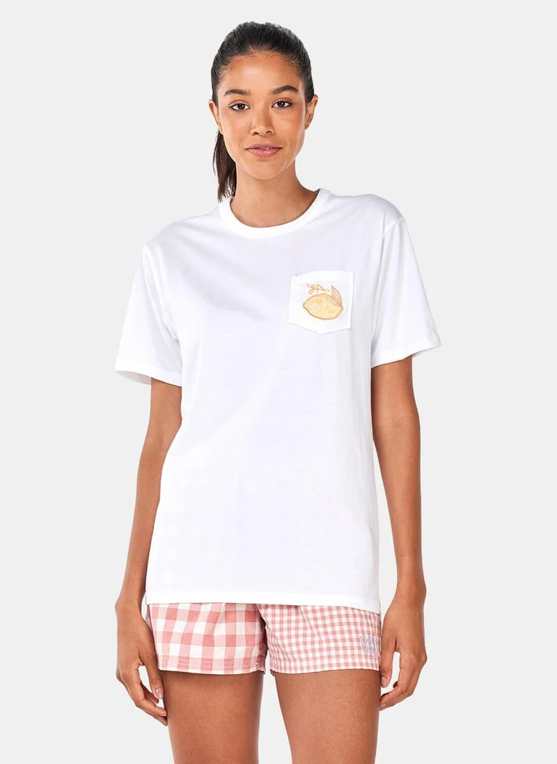 VANS Women's x Lizzie Armanto Off The Wall Pocket T-Shirt