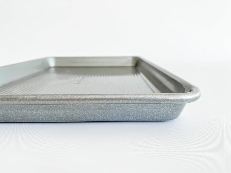 USA Pan Aluminized Steel Jellyroll Pan with Americoat, 13 x 18 Inch - Image 2