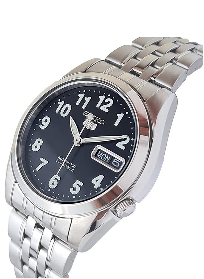 Seiko - Men's Analog Round Shape Stainless Steel Automatic Wrist Watch SNK381K1 - 37 mm - Image 1