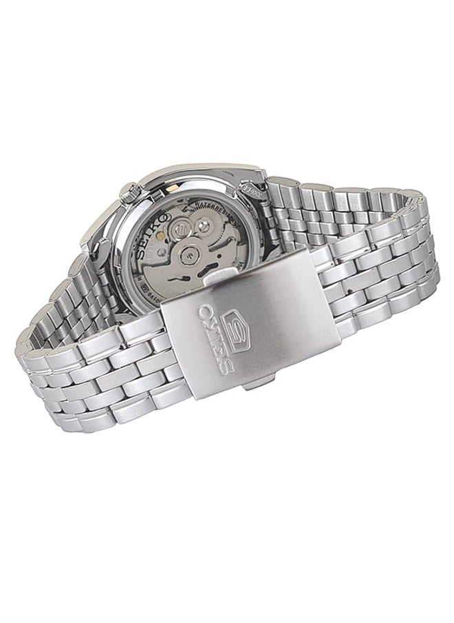 Seiko - Men's Analog Round Shape Stainless Steel Automatic Wrist Watch SNK381K1 - 37 mm - Image 1