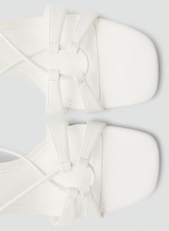 MANGO Combined-Strap Heeled Sandals  - Image 4