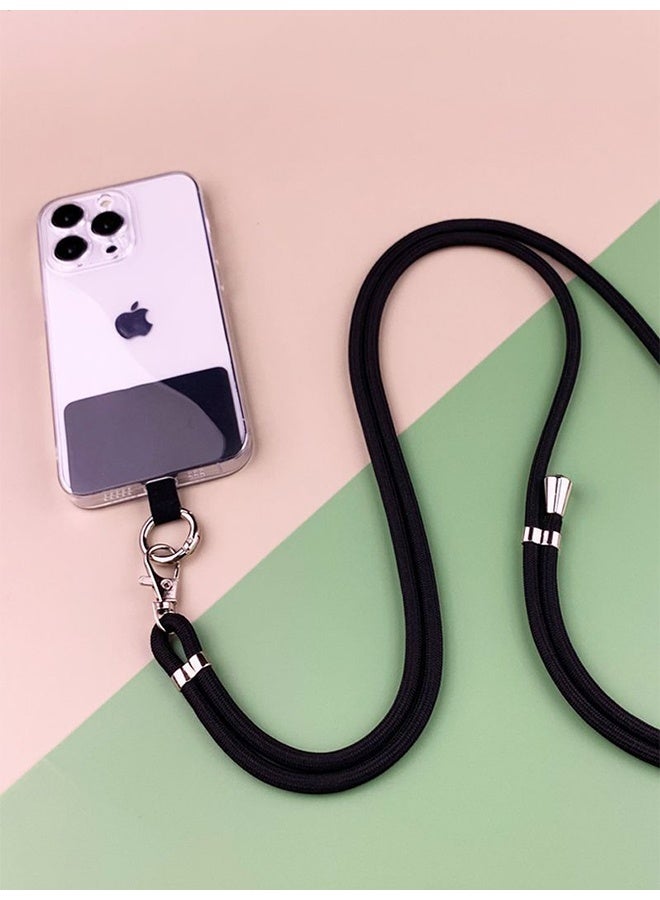 Universal Phone Lanyard with Adjustable Nylon Crossbody Strap for Most Smartphones - Image 3