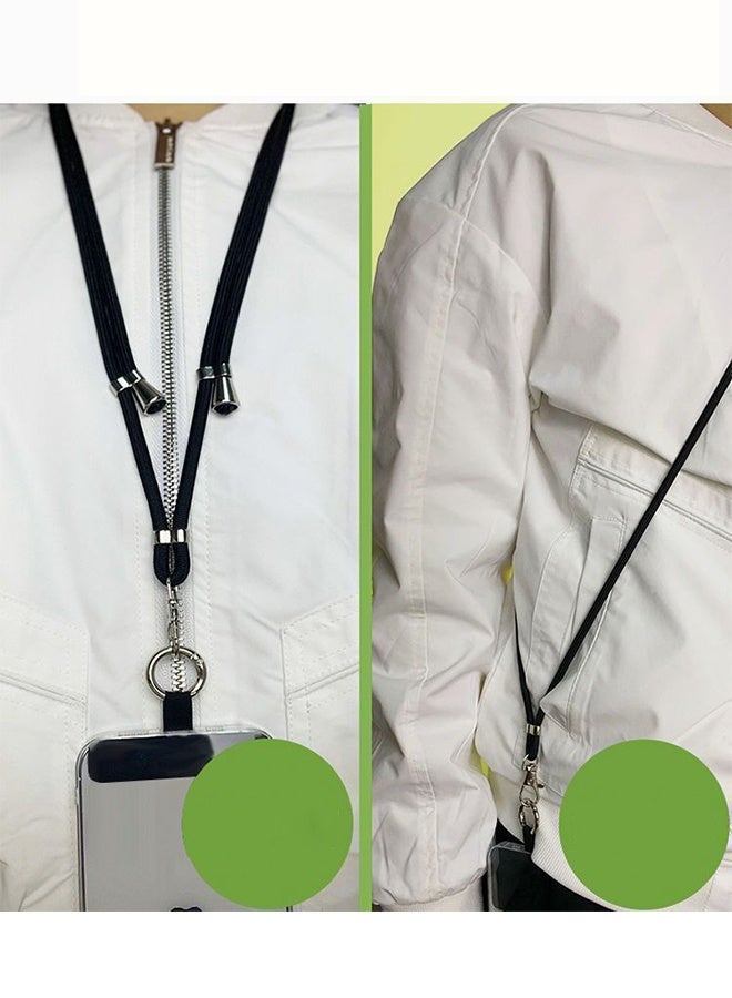 Universal Phone Lanyard with Adjustable Nylon Crossbody Strap for Most Smartphones - Image 2