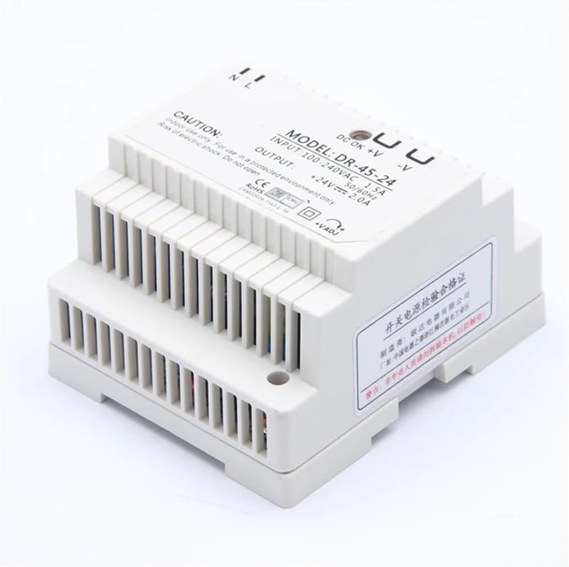 45W Factory Outlet Rail Mounted Power Supply 110V 220V AC to DC 12V 3.5A 24V 2A(24V) - Image 2