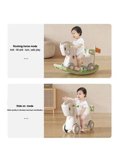 JSAITOYS Kindergarten Children Indoor Baby Toddler Walker Kids Games Plastic Ride On Toy Rocking Horse  - Image 3