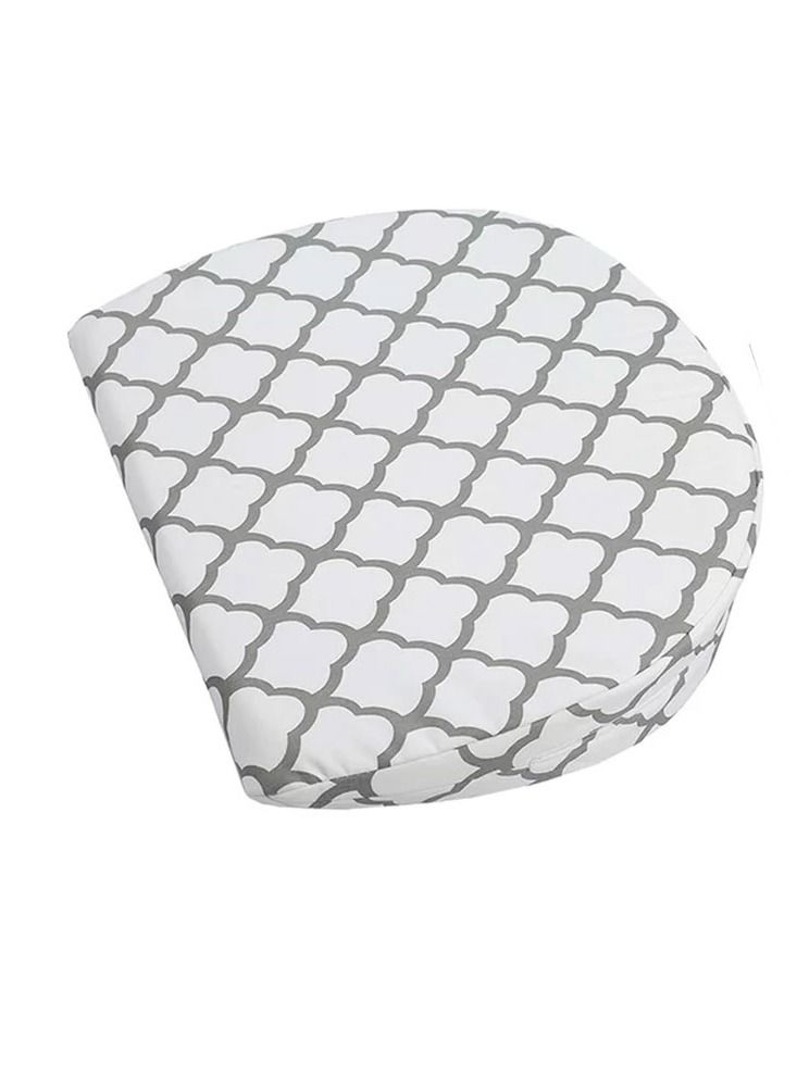 CATANES Pregnancy 2 Pack Pillow Wedge For Sleeping belly Support, Maternity Wedge Pillow White  - Image 3