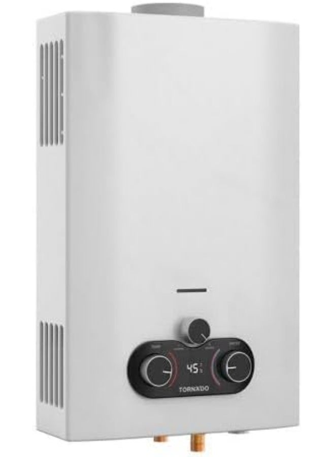 Tornada TORNADO Gas Water Heater 10 L Natural Gas White GH-MP10SN-W - Image 1