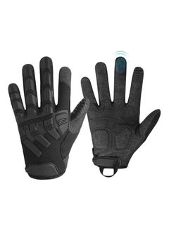 Hard Full Finger Motorcycle Gloves, Touch Screen Gloves for Motorcycles, Bicycles, Mountaineering, Camping, Work, Outdoor Sports, Bicycles, Motorcycle Running Gloves, Touch Screen