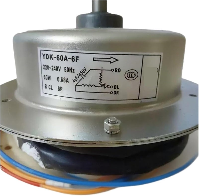 LDGSUPH Compatible For Air Conditioner Indoor Unit DC Fan Motor，YDK-60A-6F 220-240V 50Hz 60W 0.68A，Conditioning Parts - Image 2
