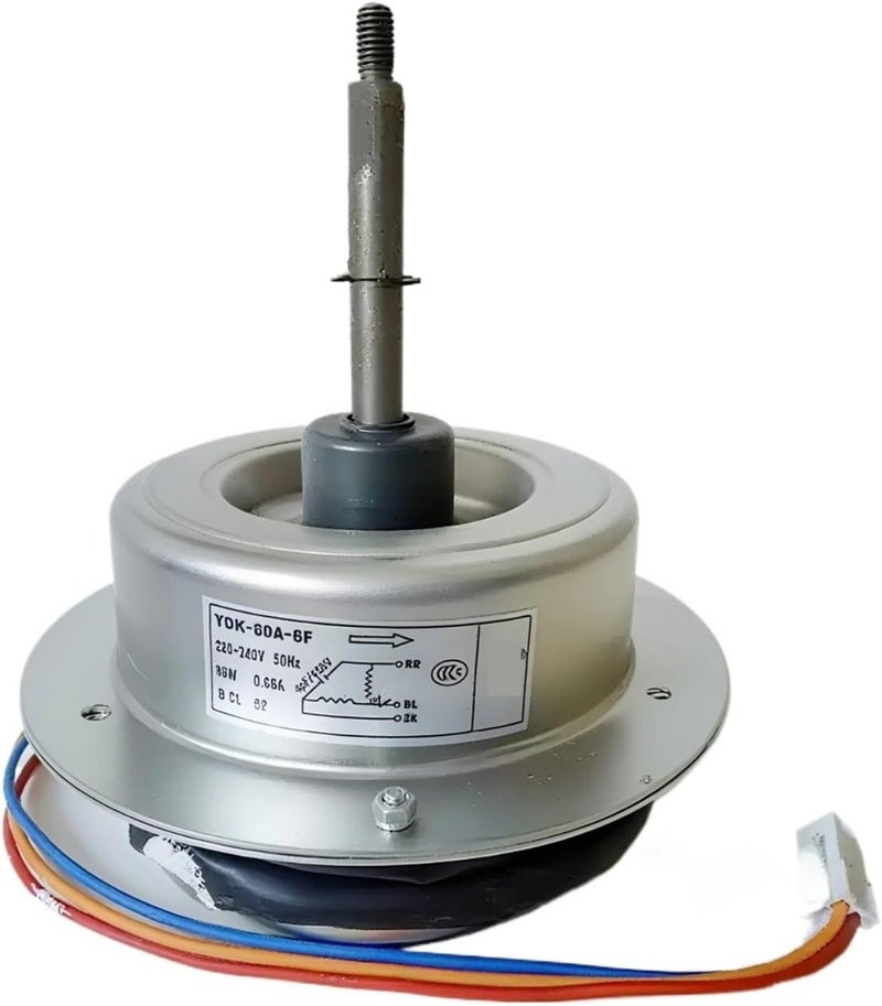 LDGSUPH Compatible For Air Conditioner Indoor Unit DC Fan Motor，YDK-60A-6F 220-240V 50Hz 60W 0.68A，Conditioning Parts - Image 1