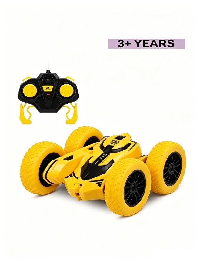 360° Rotating RC Stunt Car,4WD 2.4GHz,Double-Sided,LED Headlights,for Kids 6-12