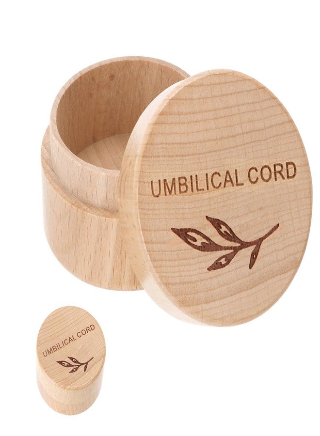 HJKEMI Umbilical Cord Keepsake Box Storage Baby Keepsake Box Carved with Umbilical Cord as Baby Memory Box Keepsake Gifts for Newborn Baby Shower - Image 1