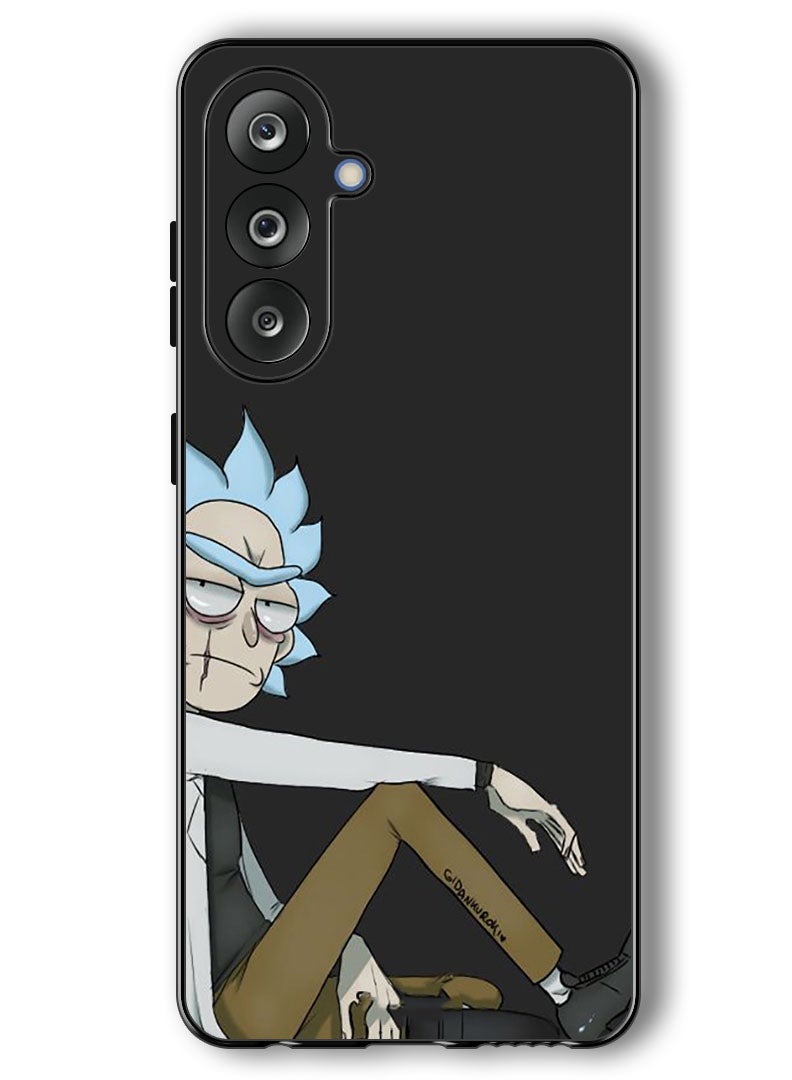 Theodor Case Compatible with Samsung Galaxy F36/ M36 6.7 Inch Protection Shockproof Bumper Cover Rick - Image 1